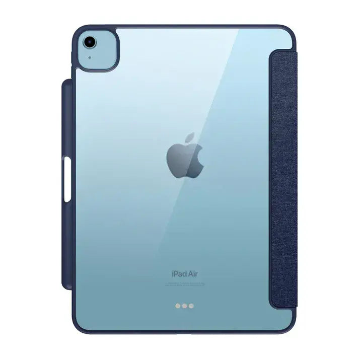 QDOS Muse iPad Folio Case Clear/Blue(for iPad Air 11" )