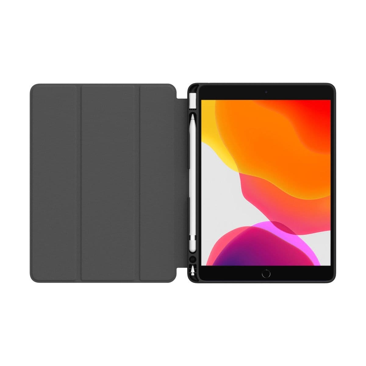 QDOS Muse iPad Folio Case Clear/Grey (for iPad 10.2")