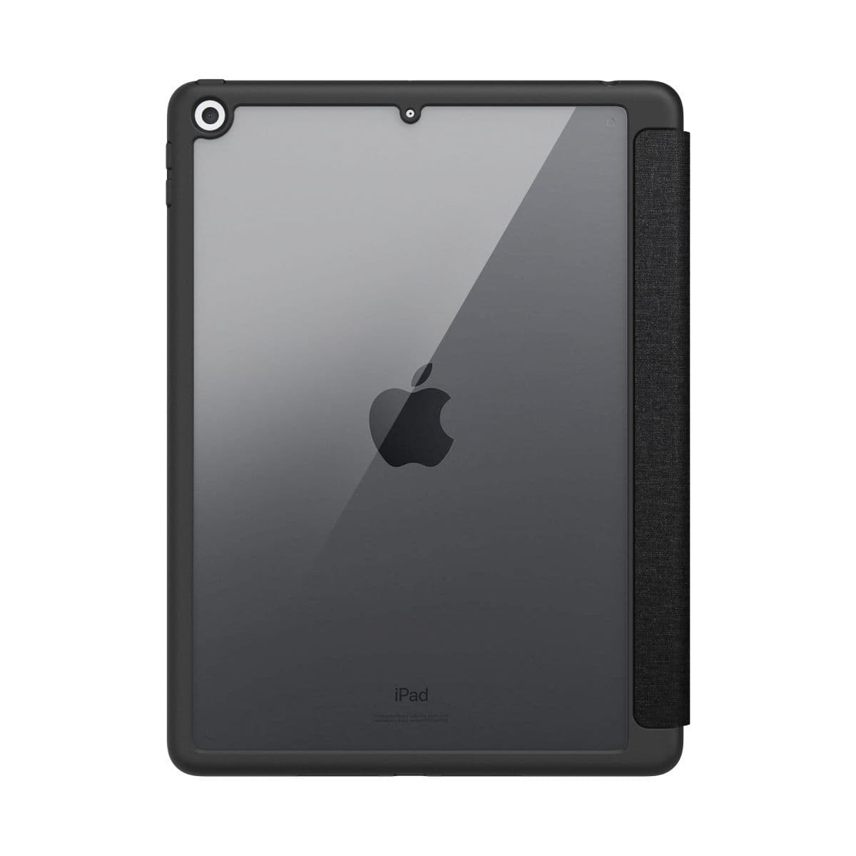 QDOS Muse iPad Folio Case Clear/Grey (for iPad 10.2")