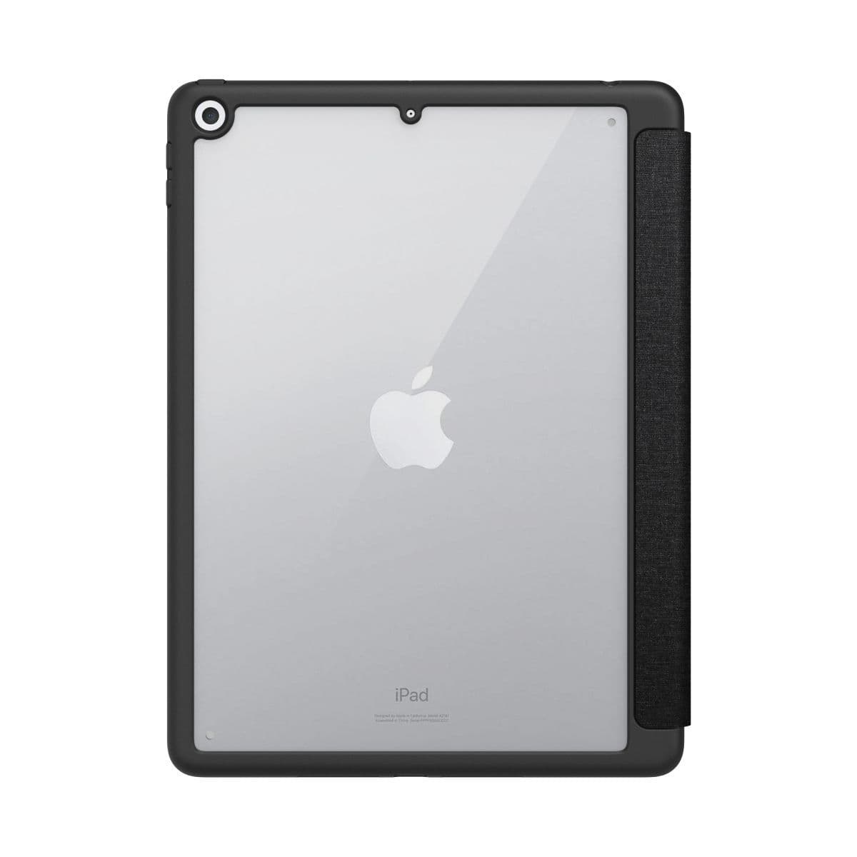 QDOS Muse iPad Folio Case Clear/Grey (for iPad 10.2")