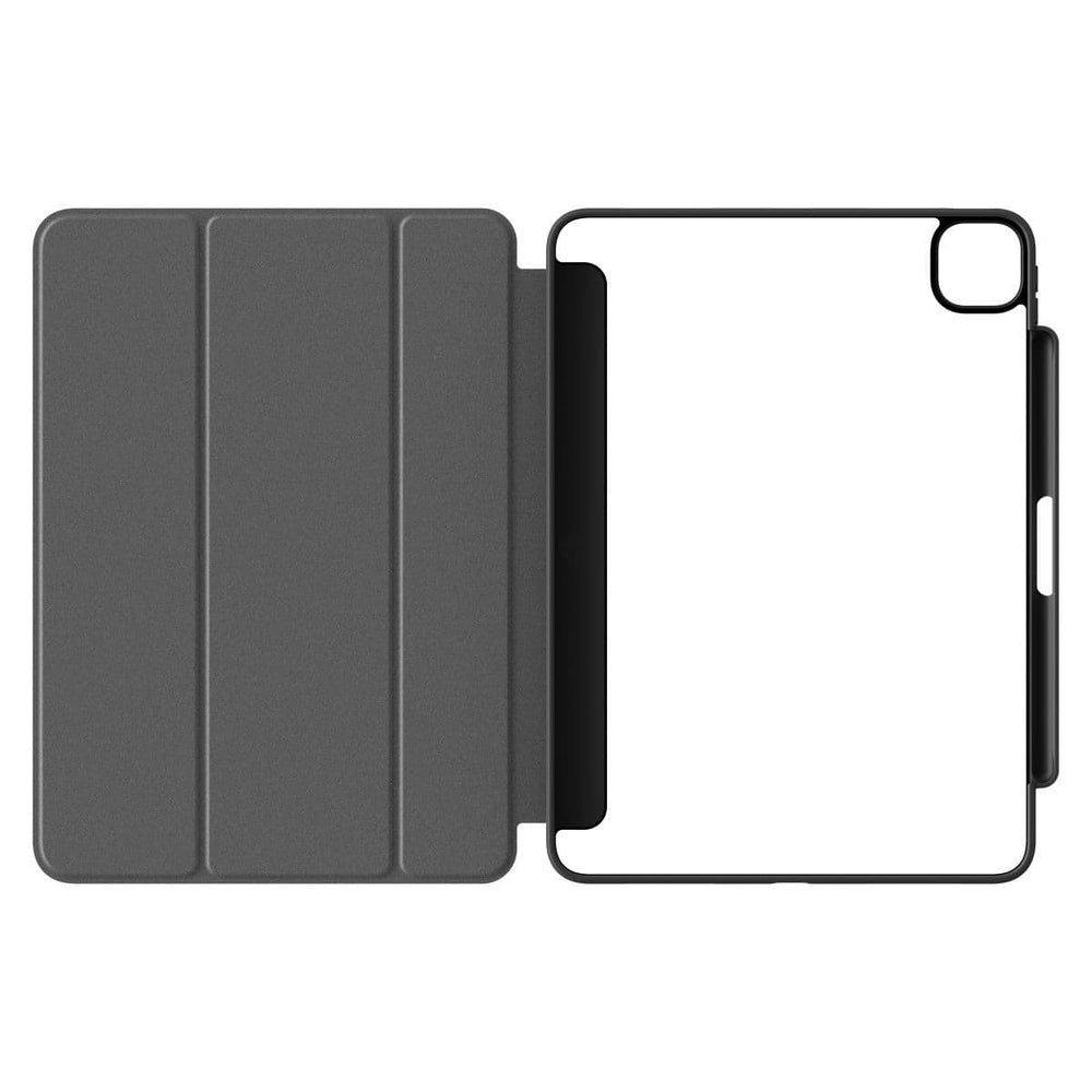 QDOS Muse iPad Folio Case Clear/Grey (for iPad Air 11" )