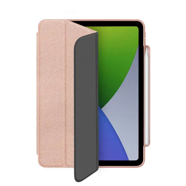 QDOS Muse iPad Folio Case Clear/Pink (for iPad Air 11" )