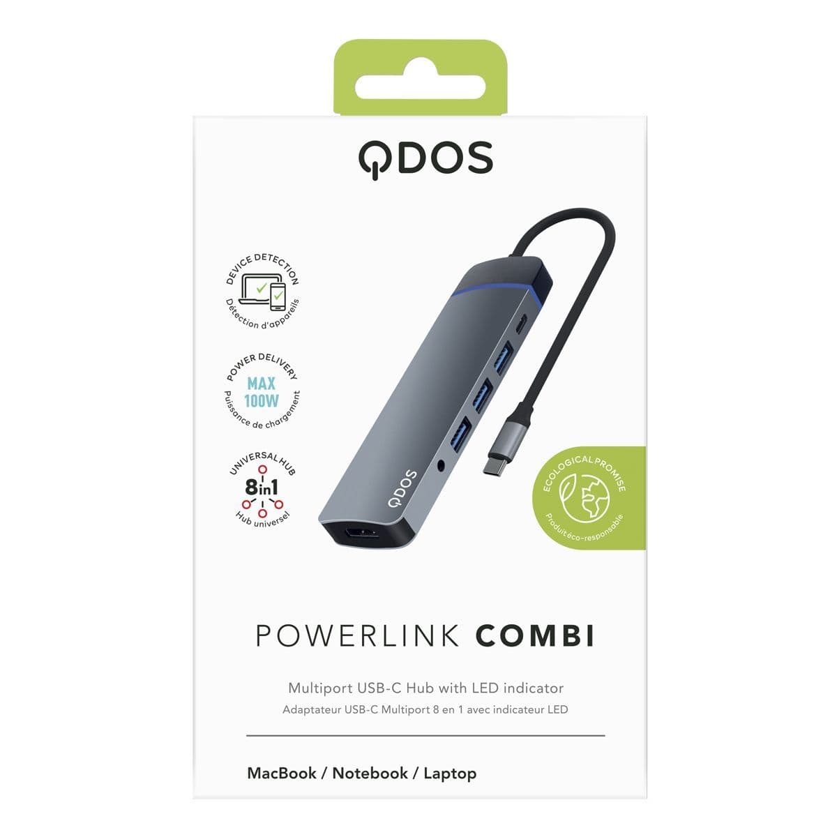 QDOS PowerLink Combi 8-in-1