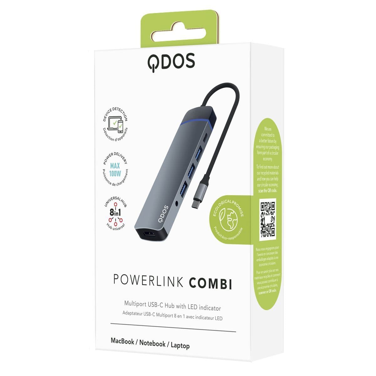 QDOS PowerLink Combi 8-in-1