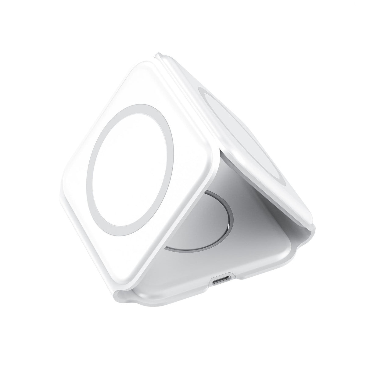 QDOS POWERMAG 3-in-1 Wireless Charger - White