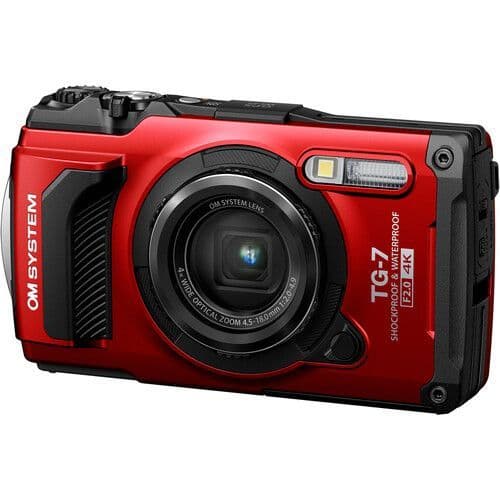 Refurbished OM System Tough TG-7 Red
