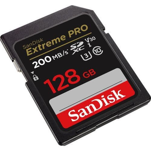 Sandisk 128GB Extreme PRO 200MB/s SDXC UHS-I
