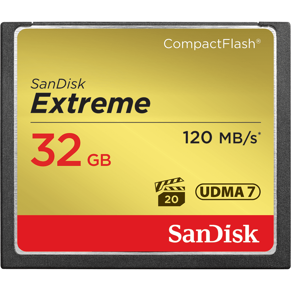 Sandisk 32GB Extreme 120MB/s CF