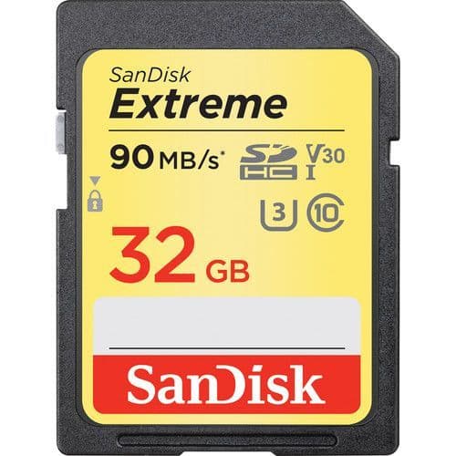 Sandisk 32GB Extreme 150MB/s SDHC + Sandisk 32GB Extreme 120MB/s CF Bundle
