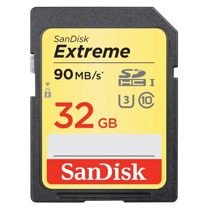 Sandisk 32GB Extreme SDHC
