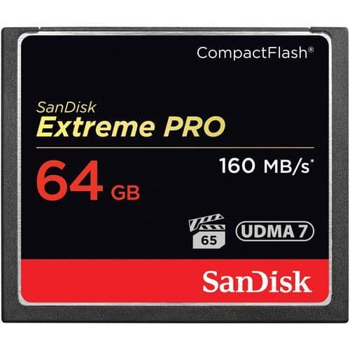 Sandisk 64GB Extreme Pro 160mb/s CF