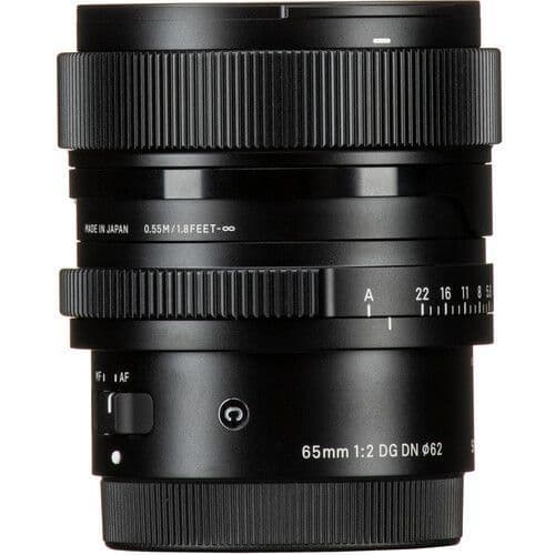 Sigma 65mm f2 DG DN | Contemporary | Sony E Fit