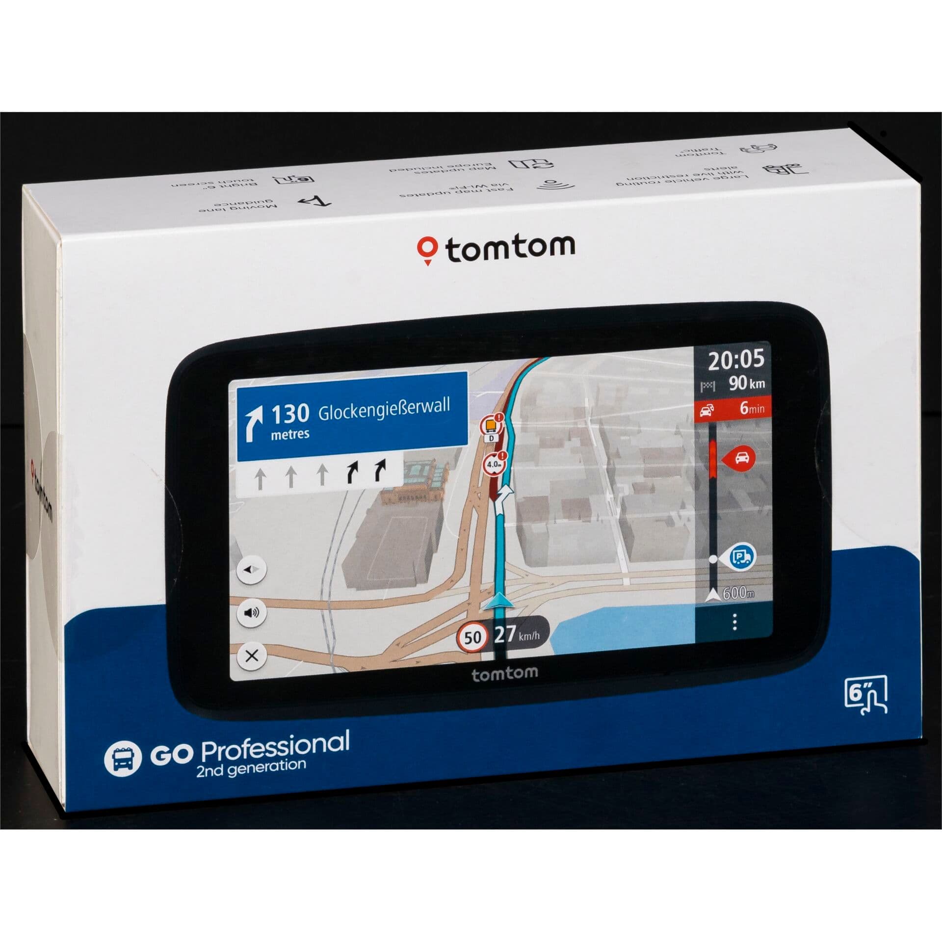 TomTom Go Professional 6" 2nd Gen Large Vehicle GPS