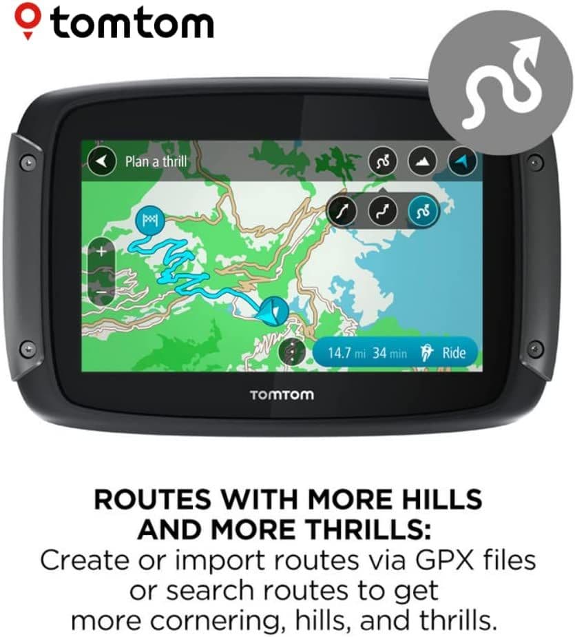 TomTom Rider 500 4" Motorbike GPS