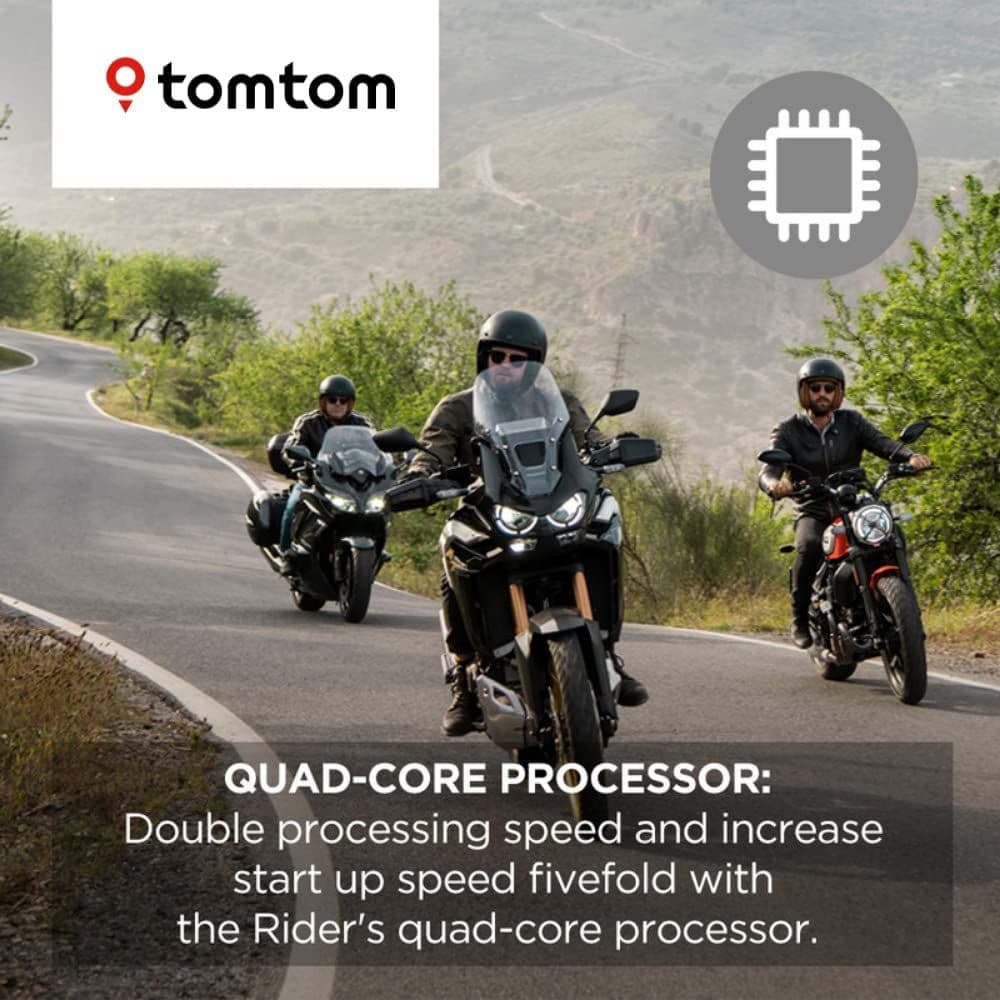TomTom Rider 500 4" Motorbike GPS