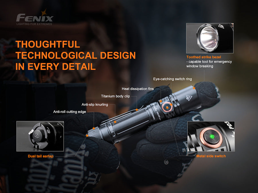 Fenix PD35 V3.0 & 2600U Battery