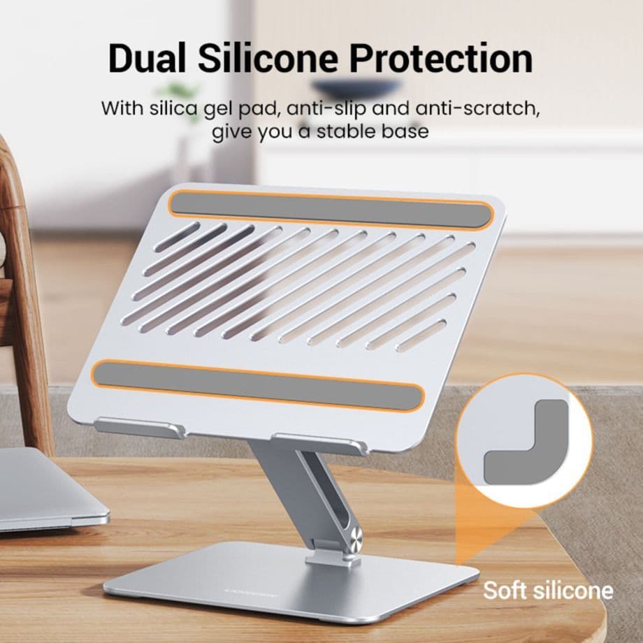 UGREEN Adjustable Laptop Stand Silver