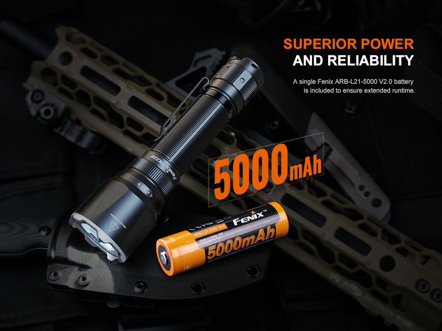 Fenix TK22R 3200 Lumen Rechargeable Tactical Torch