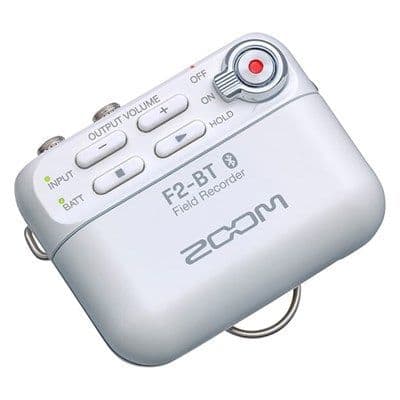 Zoom F2-BT Bluetooth Field Recorder White